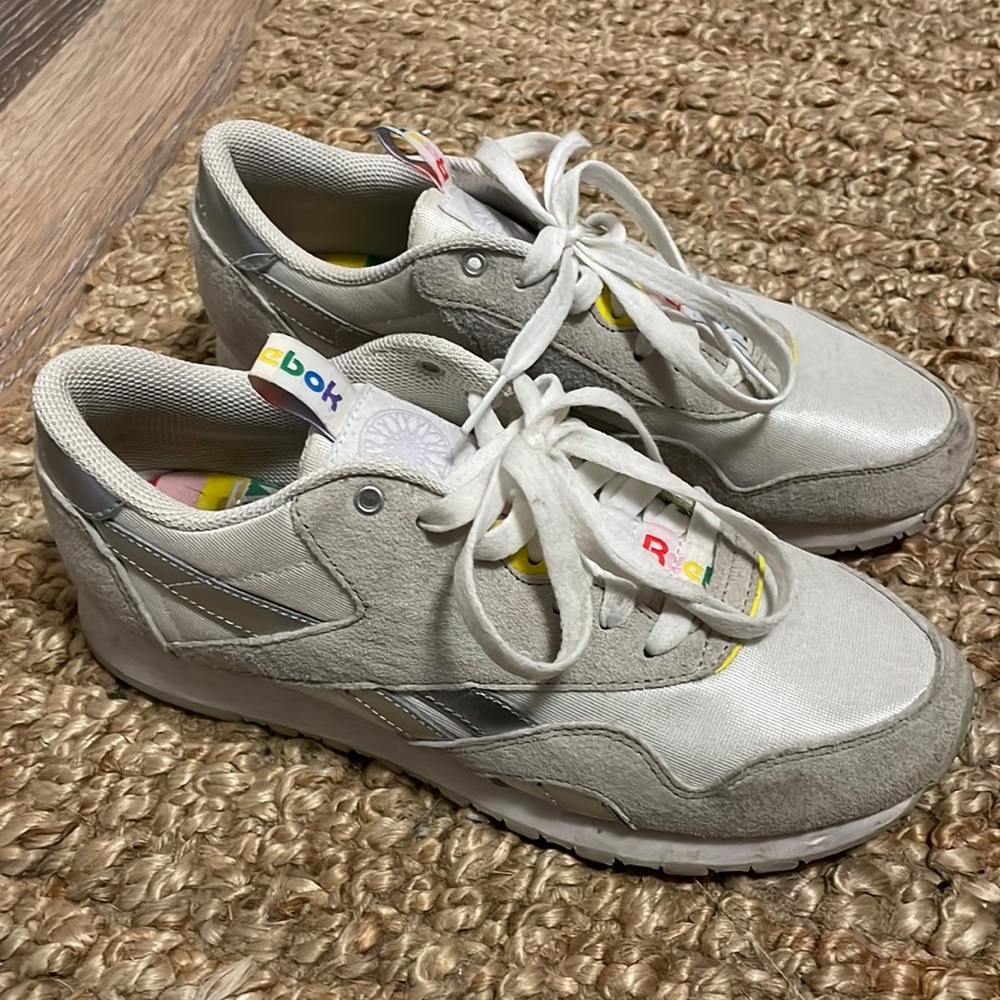 Reebok x Soulcycle rainbow sneakers